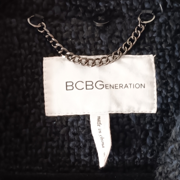 BCBGeneration Coat, Size S, Navy - Picture 7 of 10